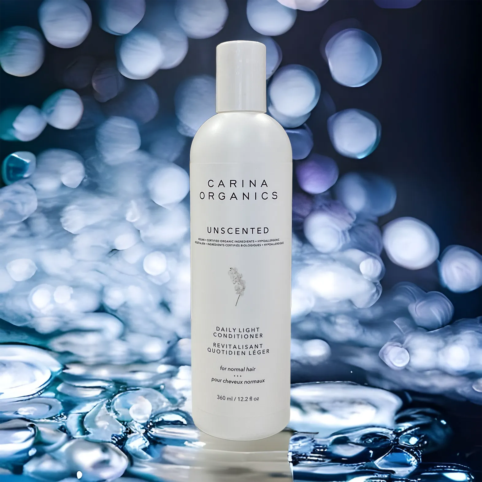 Unscented Daily Light Conditioner 360ml - Carina Organics
