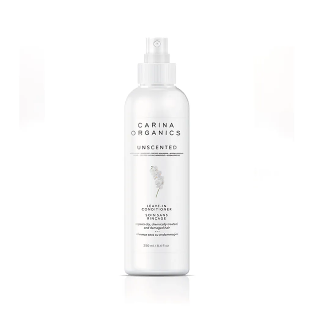 Unscented Leave-In Conditioner 250ml - Carina Organics