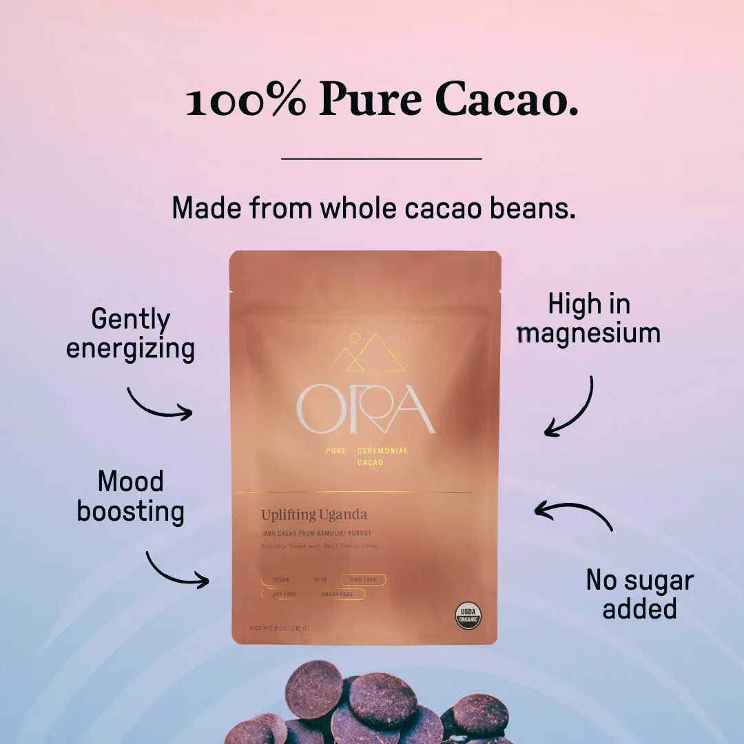 Uplifting Uganda - 100% Pure Organic Ceremonial Cacao