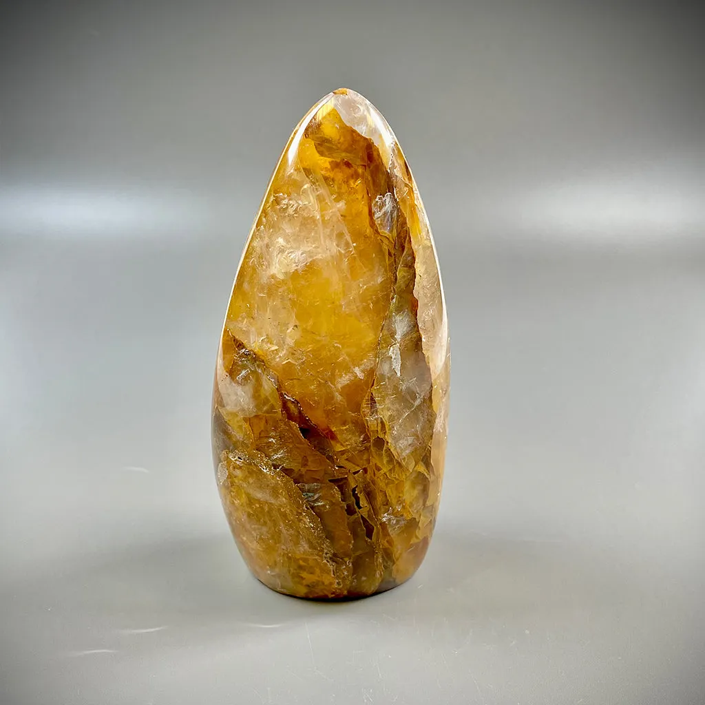 Yellow Hematoid Quartz Crystal Freeforms - Golden Healer